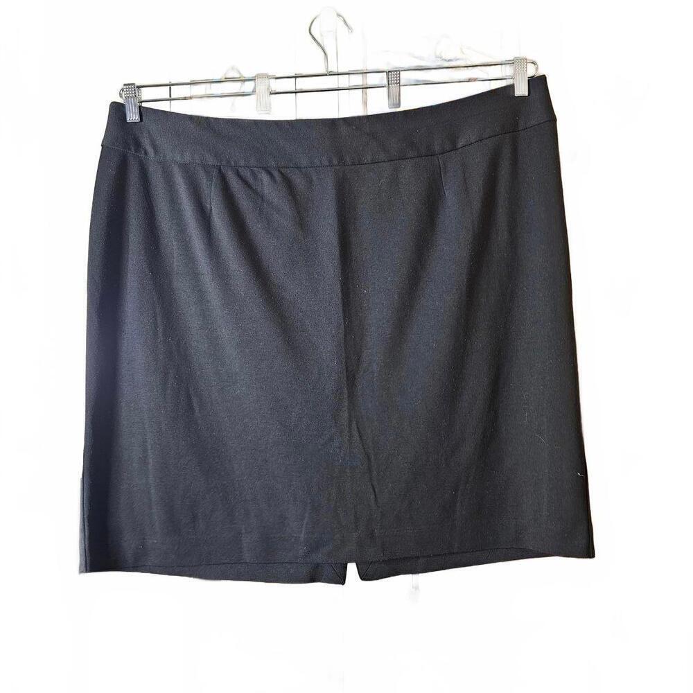 Lane Bryant Black Pencil Skirt Size 28